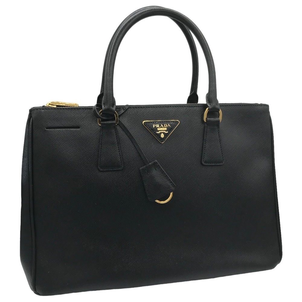 LAST CHANCE! Prada Galleria Saffiano Lux Shopping Tote Nero Black